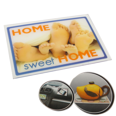 Car Little Feet Style Anti-Slip Mat Super Sticky Pad for Phone GPS MP4 MP3 Size 138 x 105 x 2mm